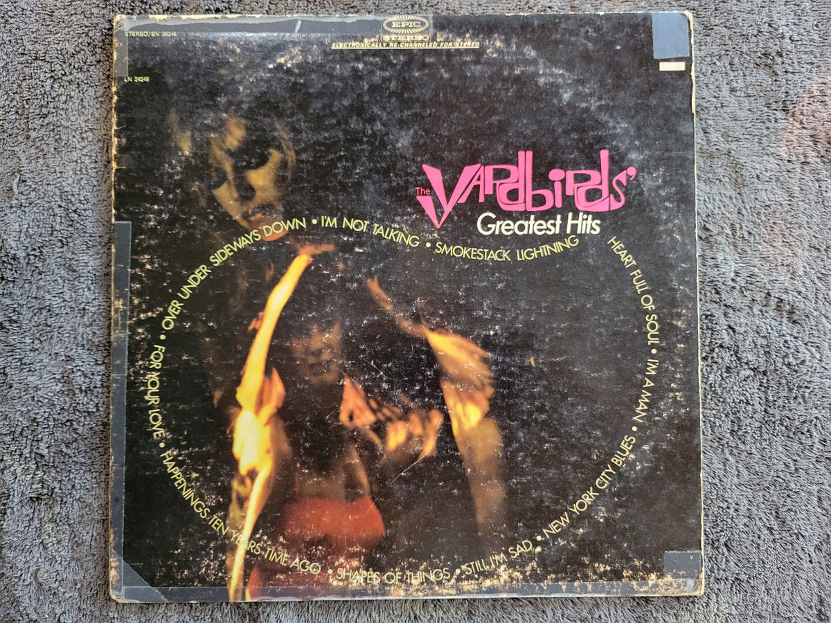 YARDBIRDS GREATEST HITS YELLOW LABEL EPIC STEREO