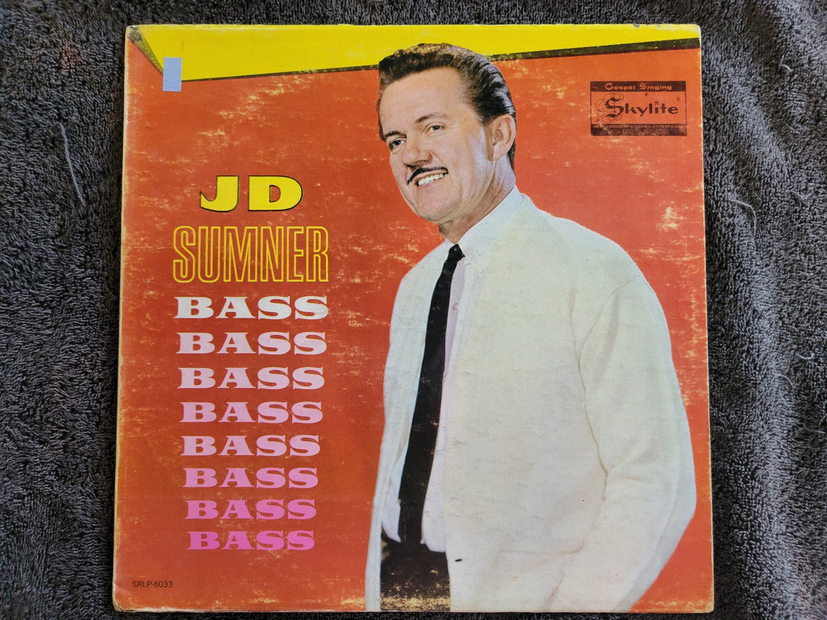 JD SUMNER BASS PROMO ELVIS PRESLEY STAMPS QUARTET SOUTHERN GOSPEL