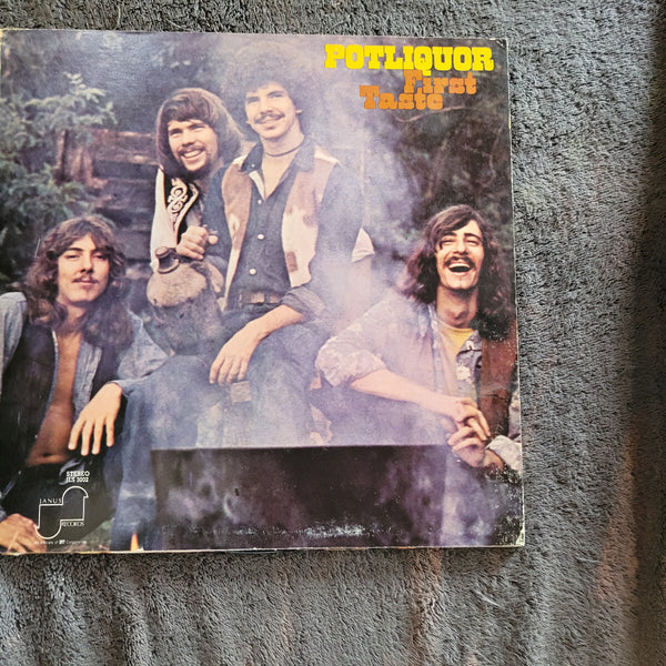 POTLIQUOR FIRST TASTE JANUS GATEFOLD W/ PROMO PICS POT LIQUOR