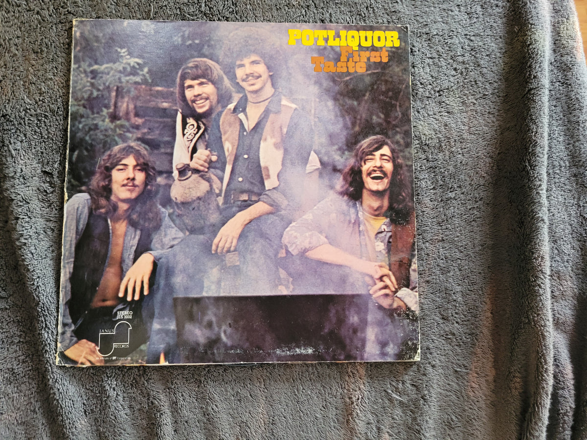POTLIQUOR FIRST TASTE JANUS GATEFOLD W/ PROMO PICS POT LIQUOR