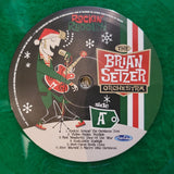 BRIAN SETZER ORCHESTRA ROCKIN RUDOLPH GREEN VINYL STRAY CATS