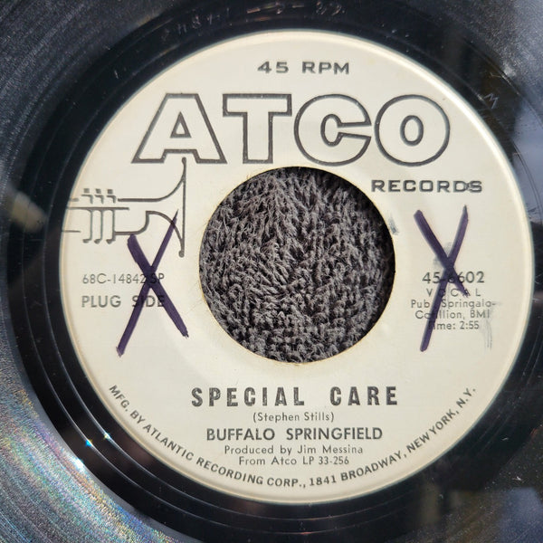 BUFFALO SPRINGFIELD SPECIAL CARE WHITE LABEL PROMO WLP NEIL YOUNG STEPHEN STILLS