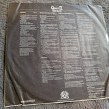 QUEEN II WLP TWO 2 WHITE LABEL PROMO GATEFOLD LYRIC SLEEVE