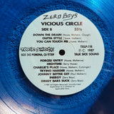 ZERO BOYS VICIOUS CIRCLE  BLUE VINYL