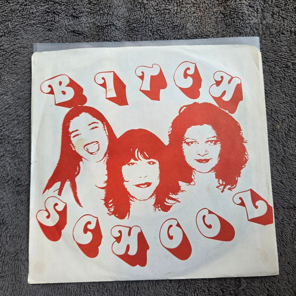 BITCHSCHOOL EP SELF TITLED LIPSTICK LIP #003 RIOT GRRL BITCH SCHOOL S/T