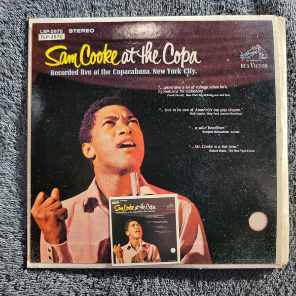 SAM COOKE AT THE COPA PICTURE SLEEVE DOUBLE