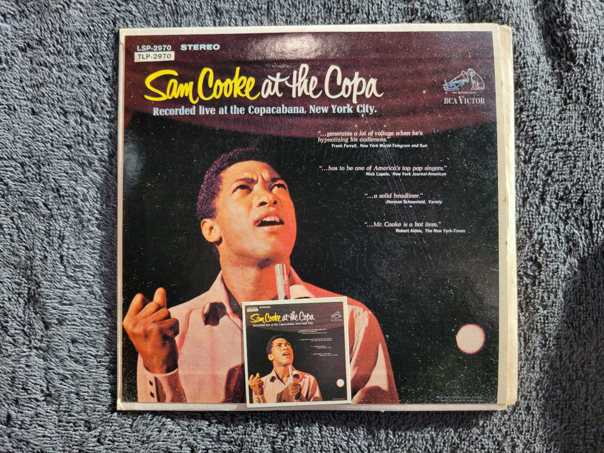 SAM COOKE AT THE COPA PICTURE SLEEVE DOUBLE