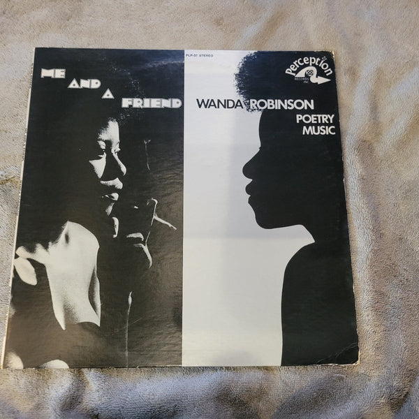 WANDA ROBINSON ME AND A FRIEND POETRY MUSIC PERCEPTION PLP-37