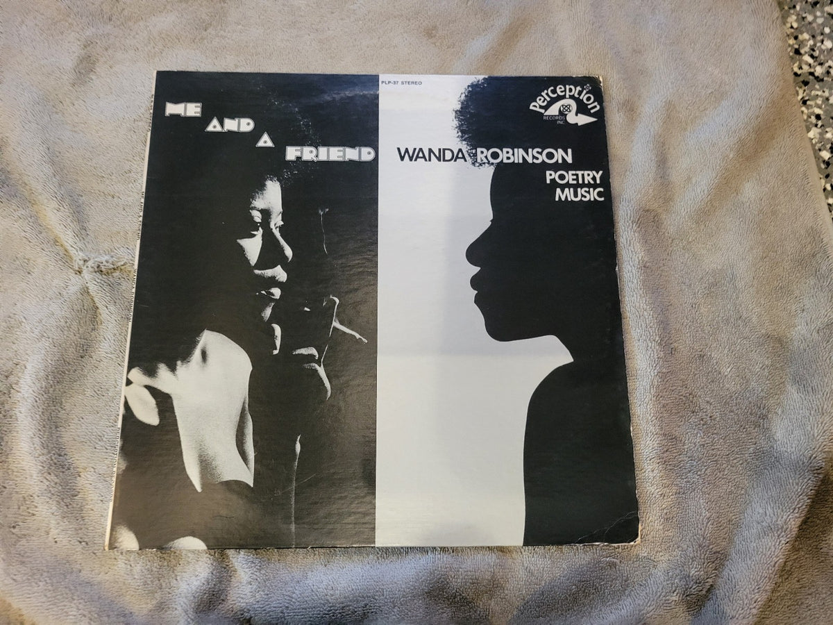 WANDA ROBINSON ME AND A FRIEND POETRY MUSIC PERCEPTION PLP-37