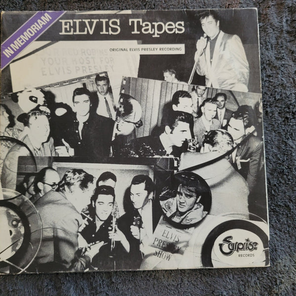ELVIS PRESLEY THE ELVIS TAPES IMPORT BELGIUM SURPRISE IN MEMORIAM