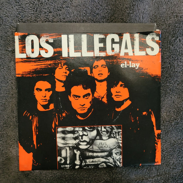 LOS ILLEGALS EL LAY PICTURE SLEEVE EN ESPANOL SPANISH VERSION