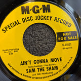 SAM THE SHAM WOOLY BULLY PROMO  DJ COPY MGM K-14021 AIN'T GONNA MOVE