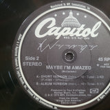 PAUL MCCARTNEY WINGS MAYBE IM AMAZED CAPITOL MONO STEREO PROMO