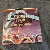 QUEEN ITS LATE PICTURE SLEEVE SHEER HEART ATTACK ELEKTRA E-45478