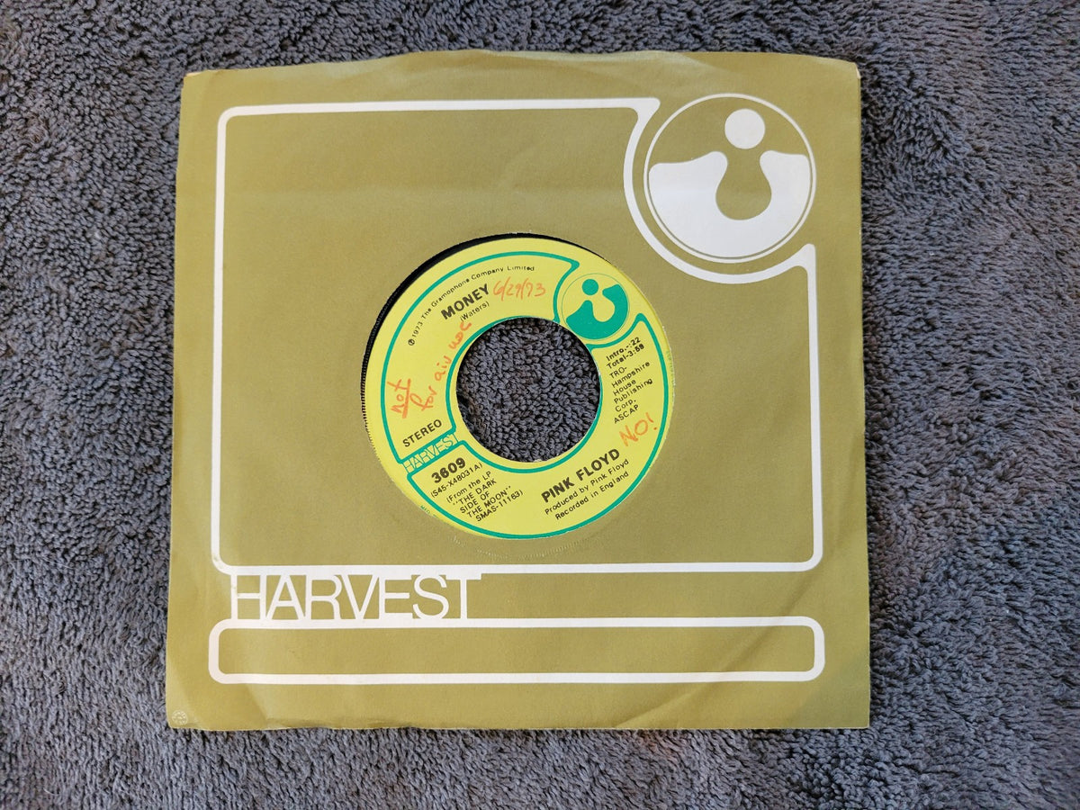 PINK FLOYD MONEY ANY COLOUR YOU LIKE HARVEST 3609