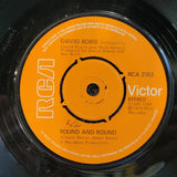 DAVID BOWIE DRIVE IN SATURDAY ROUND AND ROUND 4 PRONG CENTER HOLE UK IMPORT