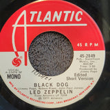LED ZEPPELIN BLACK DOG WHITE LABEL PROMO MONO WLP