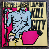 IGGY POP JAMES WILLIAMSON KILL CITY GREEN VINYL STOOGES