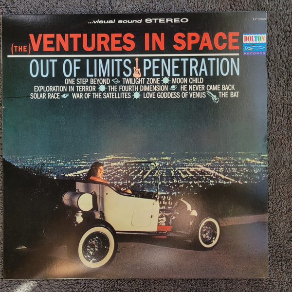 VENTURES IN SPACE OUT OF LIMITS PENETRATION LIMITED EDITION CLEAR VINYL