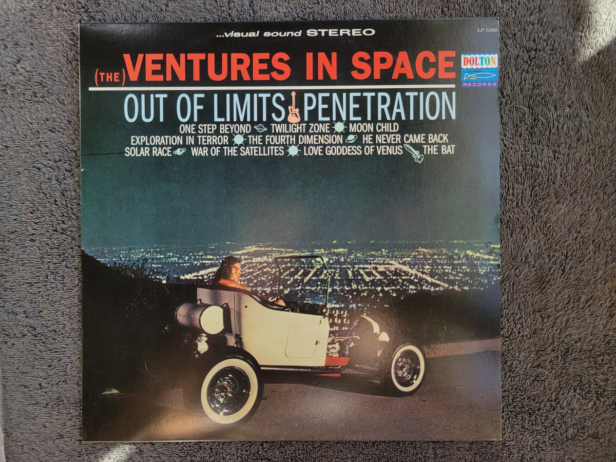 VENTURES IN SPACE OUT OF LIMITS PENETRATION LIMITED EDITION CLEAR VINYL