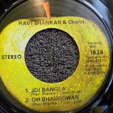 RAVI SHANKAR ALI AKBAR KHAN JOI BANGLA APPLE 1838 PICTURE SLEEVE GEORGE HARRISON