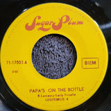 LEGITIMUS 4 PAPAS ON THE BOTTLE / I NEVER WIN IMPORT BELGIUM SUGAR PLUM