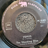 SHOCKING BLUE VENUS HOT SAND PINK ELEPHANT IMPORT PICTURE SLEEVE PE 22015