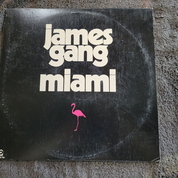 JAMES GANG MIAMI W/ INNER SLEEVE TOMMY BOLIN DEEP PURPLE