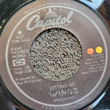PAUL MCCARTNEY WINGS LETTING GO MONO PROMO S45-92107