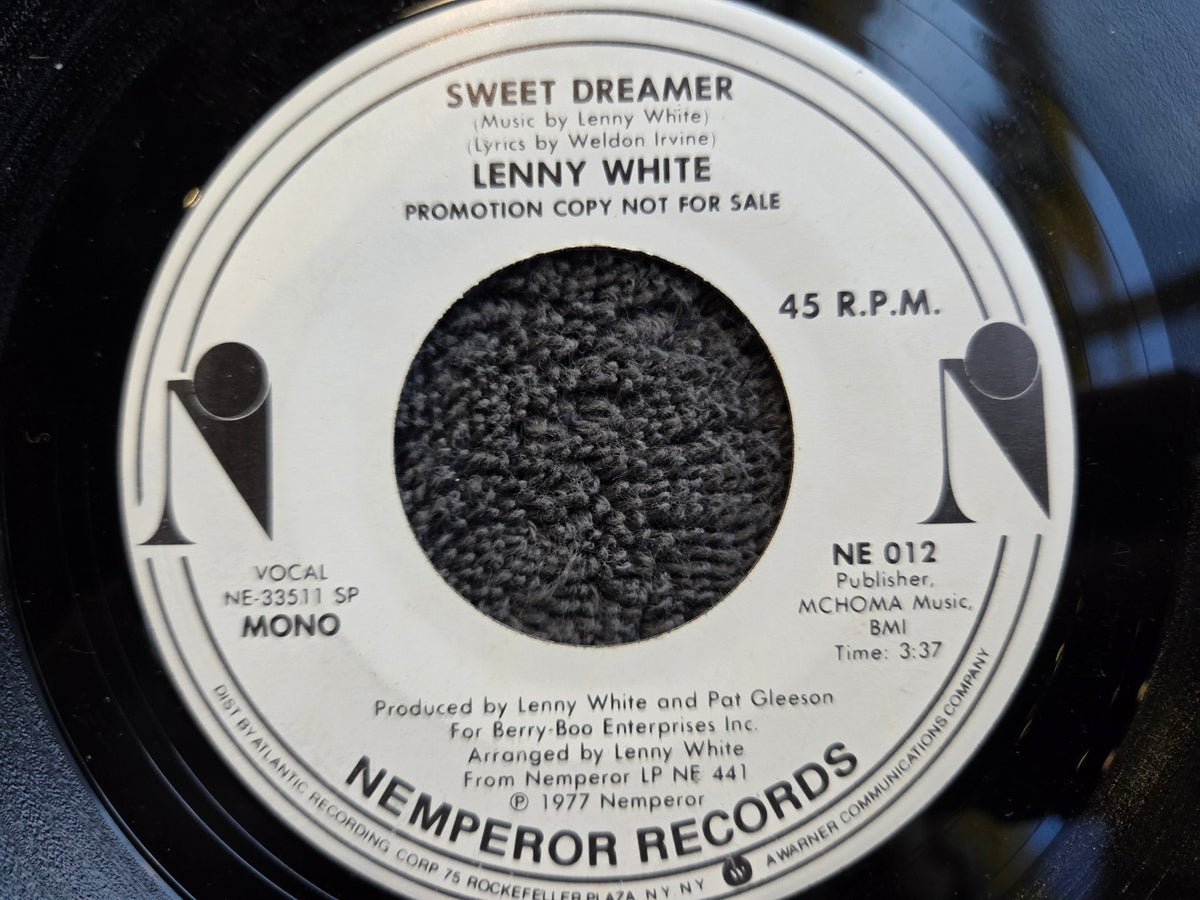 LENNY WHITE SWEET DREAMER WHITE LABEL PROMO MONO NEMPEROR NE 012