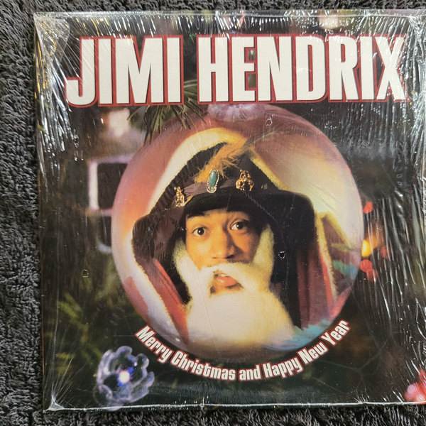 JIMI HENDRIX MERRY CHRISTMAS AND HAPPY NEW YEAR RED NEW SEALED