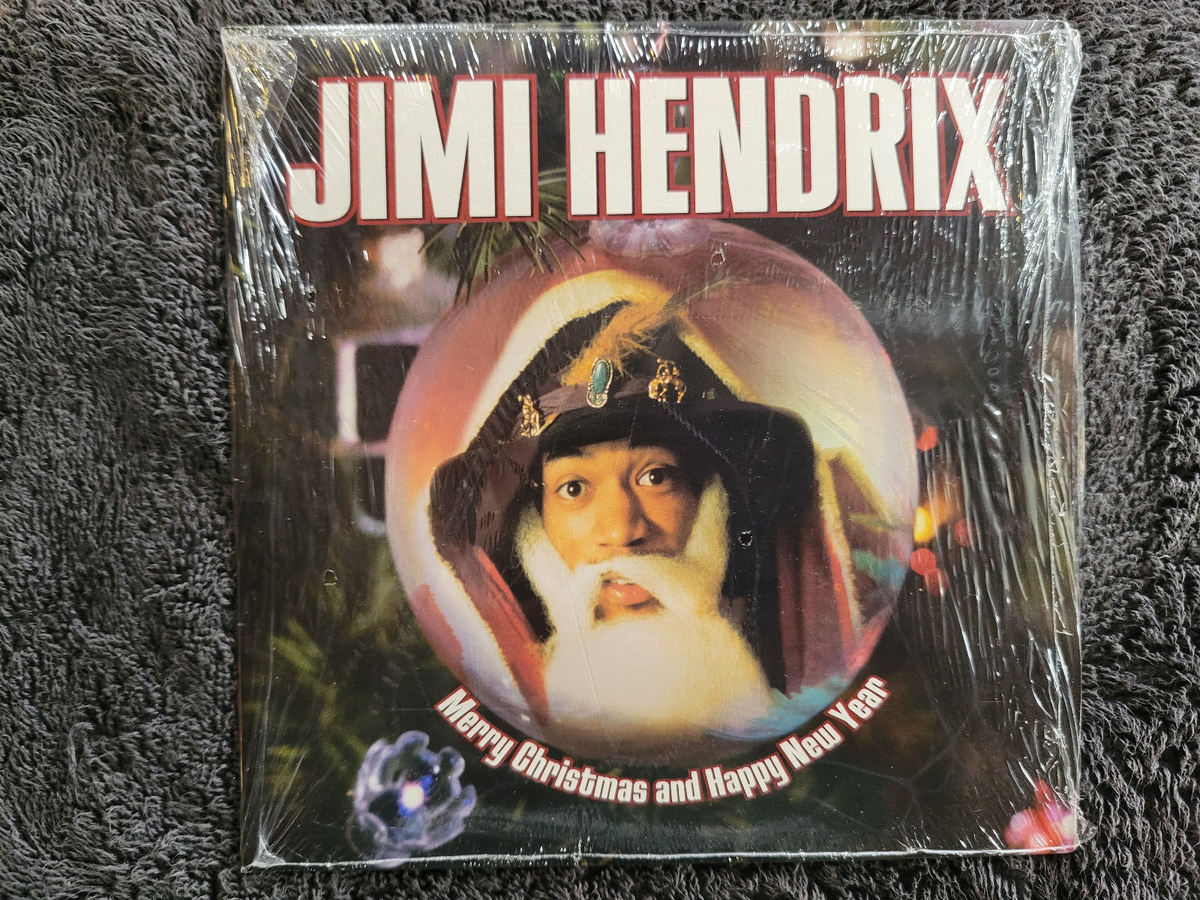 JIMI HENDRIX MERRY CHRISTMAS AND HAPPY NEW YEAR RED NEW SEALED