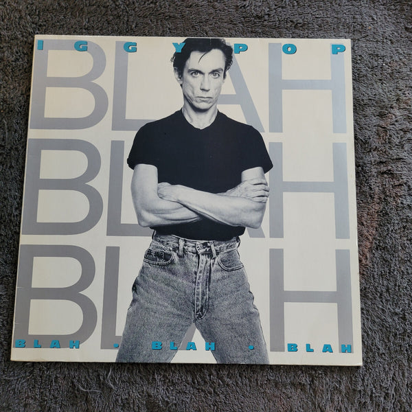 IGGY POP BLAH BLAH BLAH GERMAN IMPORT GERMANY W/ INNER SLEEVE