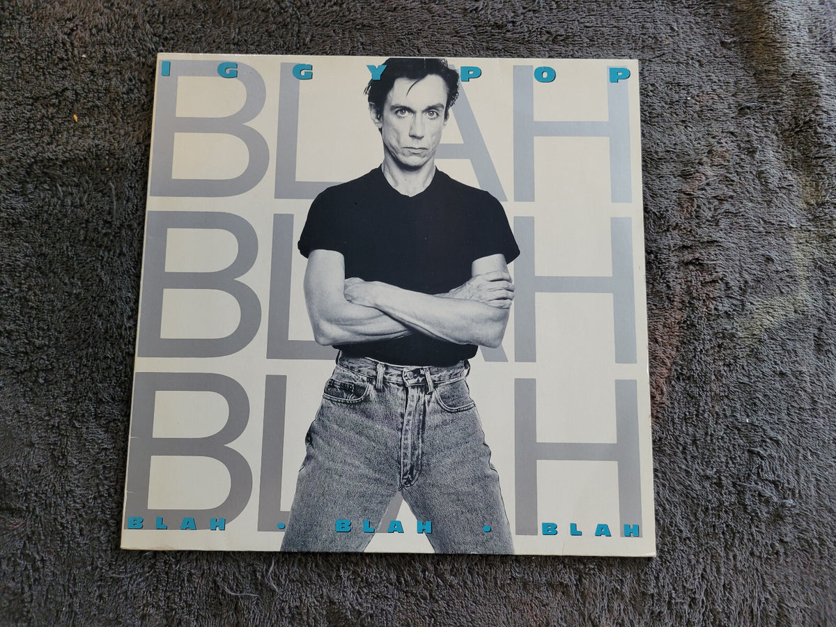 IGGY POP BLAH BLAH BLAH GERMAN IMPORT GERMANY W/ INNER SLEEVE