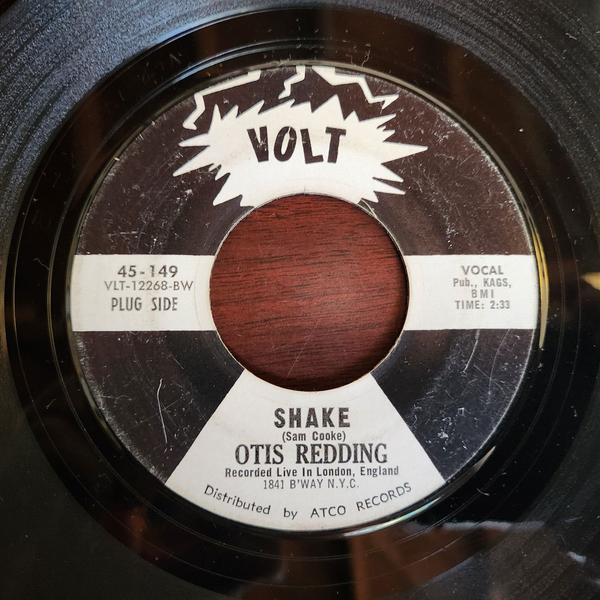 OTIS REDDING SHAKE 45 VOLT WLP WHITE LABEL PROMO 45-149 YOU DONT MISS YOUR WATER