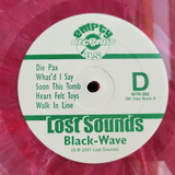 LOST SOUNDS BLACK WAVE PINK SPLATTER MARBLE VINYL 2LP