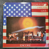 TANGERINE DREAM ENCORE LIVE NETHERLANDS IMPORT