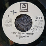 CHUCK JACKSON I ONLY GET THIS FEELING MONO WHITE LABEL PROMO WLP