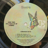DOORS STRANGE DAYS ELEKTRA BUTTERFLY LABEL