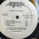 ANTHRAX FISTFUL OF METAL MEGAFORCE
