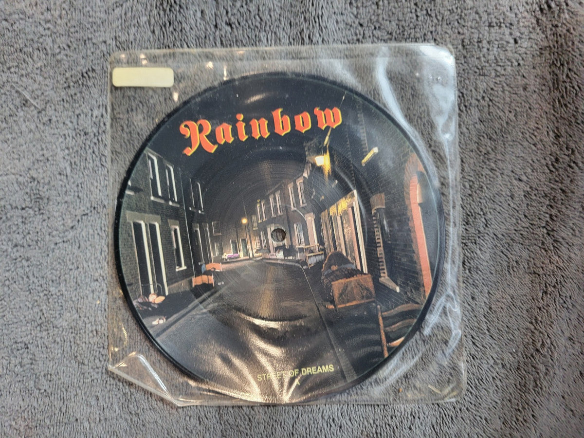 RAINBOW STREET OF DREAMS PICTURE DISC IMPORT UK RITCHIE BLACKMORE DEEP PURPLE