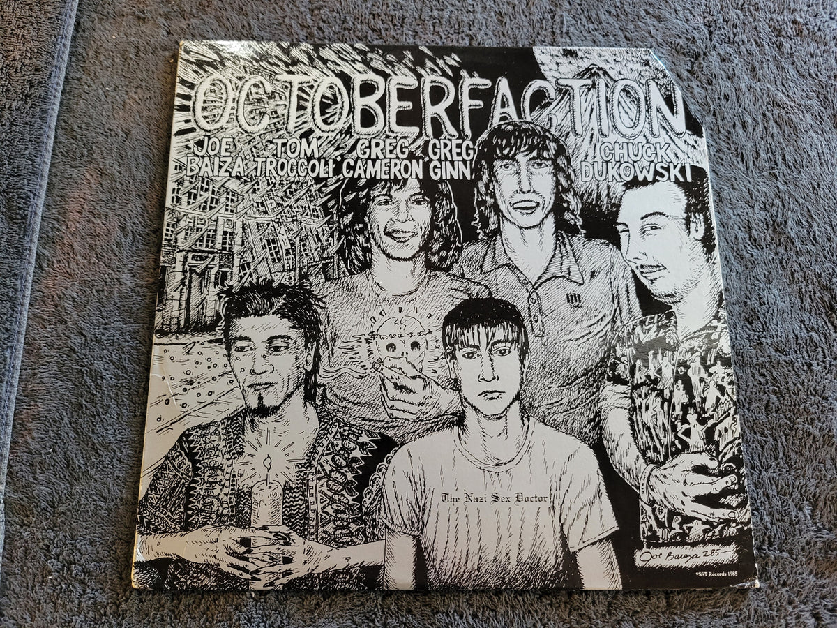 OCTOBER FACTION S/T SELF TITLED SST BLACK FLAG DESCENDENTS HENRY ROLLINS