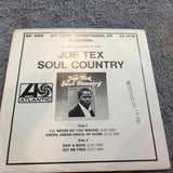JOE TEX SOUL COUNTRY EP WHITE LABEL PROMO PICTURE SLEEVE ATLANTIC EP-A-1009