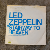 LED ZEPPELIN STAIRWAY TO HEAVEN WHITE LABEL PROMO PICTURE SLEEVE ATLANTIC PR-175