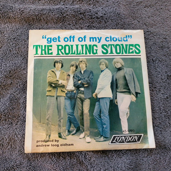 ROLLING STONES GET OFF MY CLOUD I'M FREE LONDON 45 LON 9792 PICTURE SLEEVE