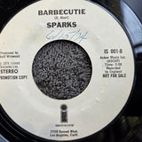 SPARKS THIS TOWN AIN'T BIG ENOUGH FOR THE BOTH OF US WHITE LABEL PROMO BARBEQUE
