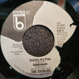 CICHLIDS LIFEGUARD DAN 7" PICTURE SLEEVE BOLD 203 TOURISTS ARE PINK BUBBLEGUM