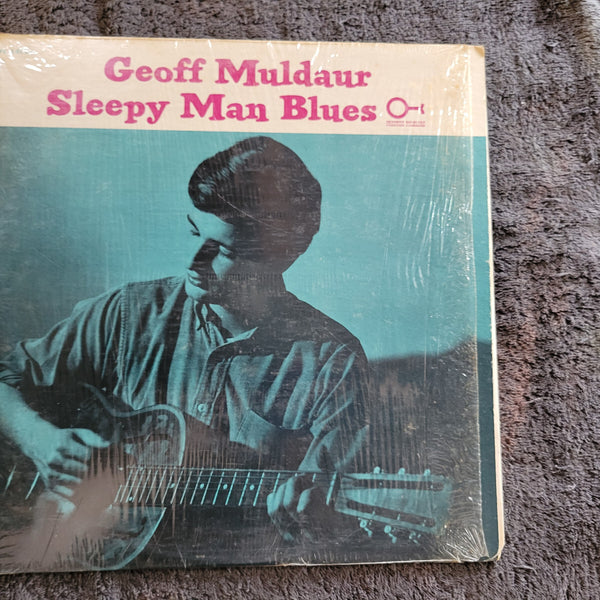 GEOFF MULDAUR SLEEPY MAN BLUES PRESTIGE FOLKLORE MONO SHRINK