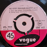 GERRY MULLIGAN QUARTET S/T SELF TITLED VOL 2 IMPORT FRANCE VOGUE PS