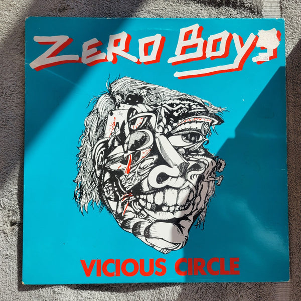 ZERO BOYS VICIOUS CIRCLE  BLUE VINYL